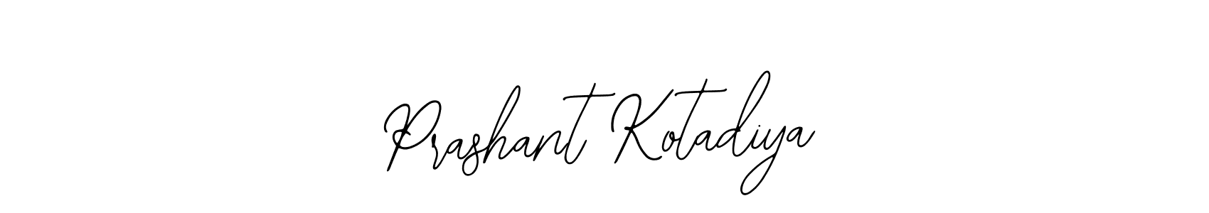 It looks lik you need a new signature style for name Prashant Kotadiya. Design unique handwritten (Bearetta-2O07w) signature with our free signature maker in just a few clicks. Prashant Kotadiya signature style 12 images and pictures png