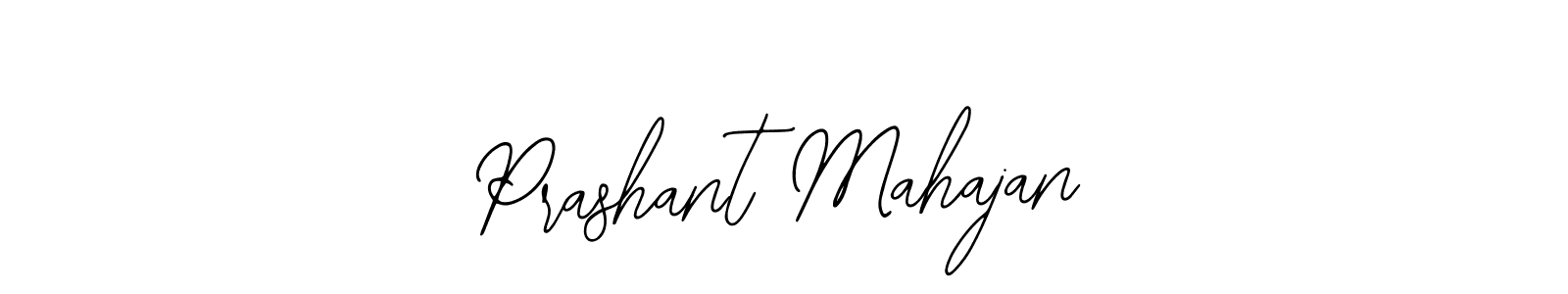 How to make Prashant Mahajan name signature. Use Bearetta-2O07w style for creating short signs online. This is the latest handwritten sign. Prashant Mahajan signature style 12 images and pictures png