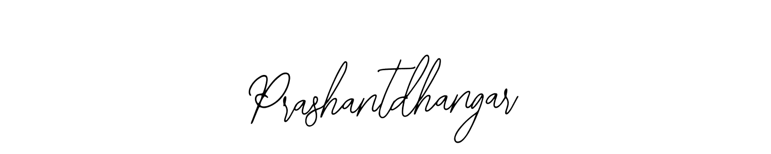 Use a signature maker to create a handwritten signature online. With this signature software, you can design (Bearetta-2O07w) your own signature for name Prashantdhangar. Prashantdhangar signature style 12 images and pictures png