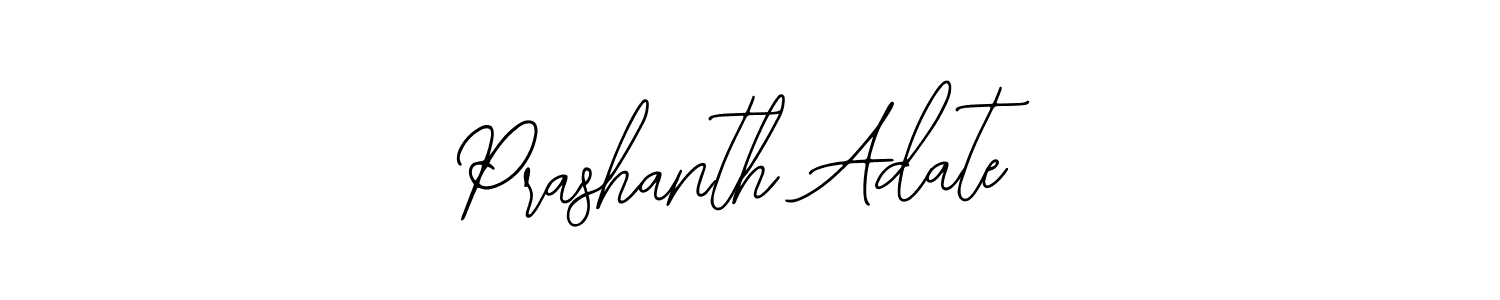 The best way (Bearetta-2O07w) to make a short signature is to pick only two or three words in your name. The name Prashanth Adate include a total of six letters. For converting this name. Prashanth Adate signature style 12 images and pictures png