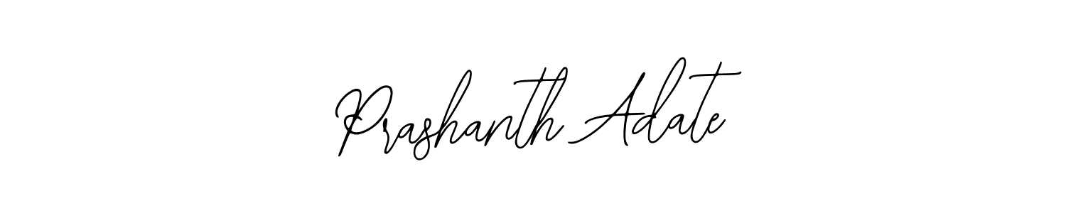 The best way (Bearetta-2O07w) to make a short signature is to pick only two or three words in your name. The name Prashanth Adate include a total of six letters. For converting this name. Prashanth Adate signature style 12 images and pictures png