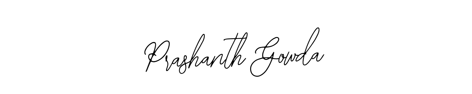 This is the best signature style for the Prashanth Gowda name. Also you like these signature font (Bearetta-2O07w). Mix name signature. Prashanth Gowda signature style 12 images and pictures png