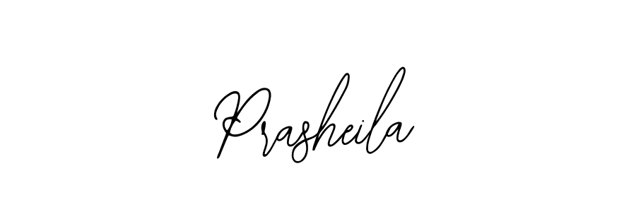 The best way (Bearetta-2O07w) to make a short signature is to pick only two or three words in your name. The name Prasheila include a total of six letters. For converting this name. Prasheila signature style 12 images and pictures png