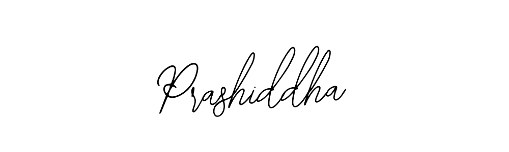 How to make Prashiddha name signature. Use Bearetta-2O07w style for creating short signs online. This is the latest handwritten sign. Prashiddha signature style 12 images and pictures png