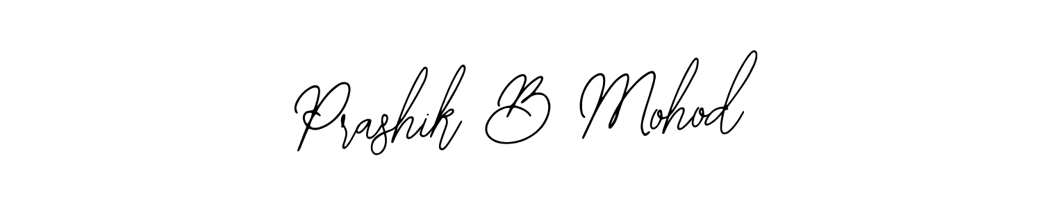 You can use this online signature creator to create a handwritten signature for the name Prashik B Mohod. This is the best online autograph maker. Prashik B Mohod signature style 12 images and pictures png