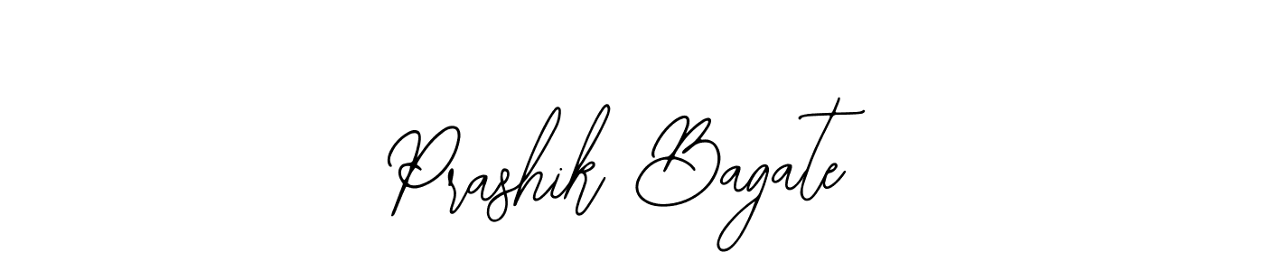 Make a beautiful signature design for name Prashik Bagate. Use this online signature maker to create a handwritten signature for free. Prashik Bagate signature style 12 images and pictures png