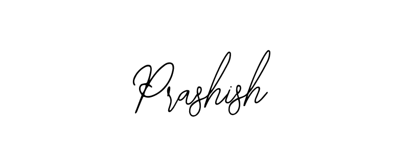 Use a signature maker to create a handwritten signature online. With this signature software, you can design (Bearetta-2O07w) your own signature for name Prashish. Prashish signature style 12 images and pictures png