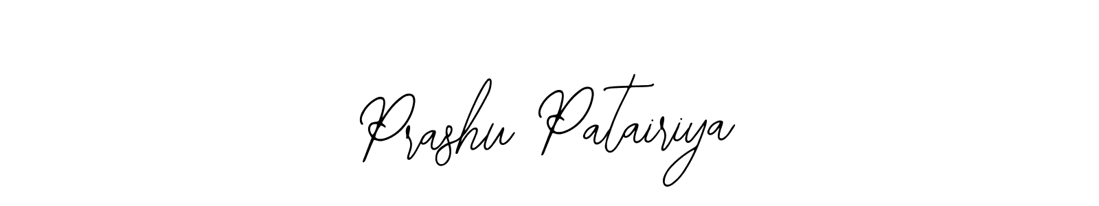 Create a beautiful signature design for name Prashu Patairiya. With this signature (Bearetta-2O07w) fonts, you can make a handwritten signature for free. Prashu Patairiya signature style 12 images and pictures png