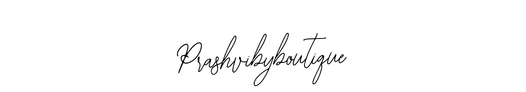 Design your own signature with our free online signature maker. With this signature software, you can create a handwritten (Bearetta-2O07w) signature for name Prashvibyboutique. Prashvibyboutique signature style 12 images and pictures png
