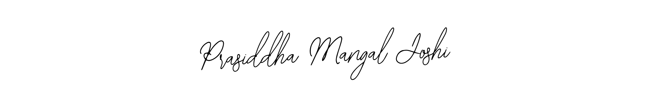 Make a beautiful signature design for name Prasiddha Mangal Joshi. Use this online signature maker to create a handwritten signature for free. Prasiddha Mangal Joshi signature style 12 images and pictures png