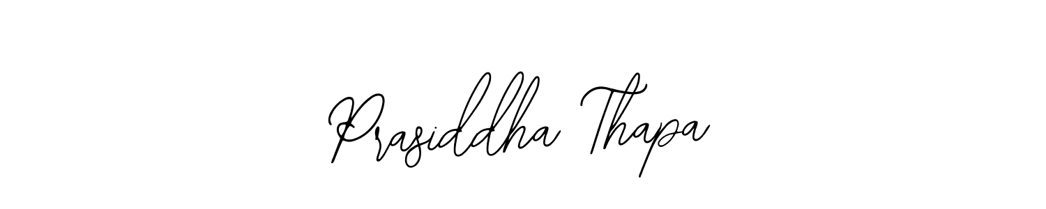 Similarly Bearetta-2O07w is the best handwritten signature design. Signature creator online .You can use it as an online autograph creator for name Prasiddha Thapa. Prasiddha Thapa signature style 12 images and pictures png