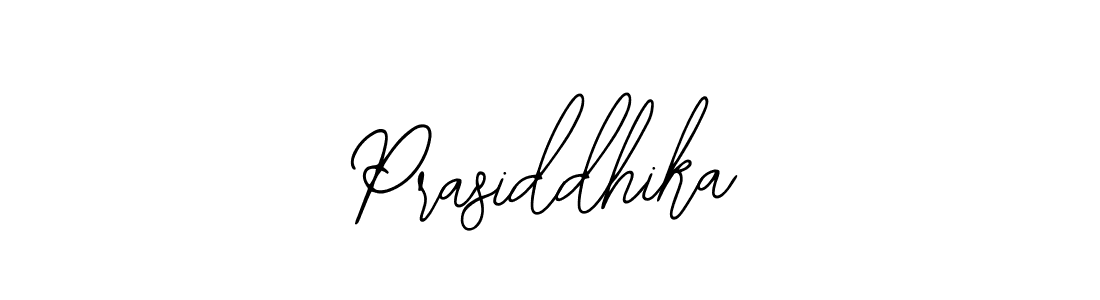 How to make Prasiddhika signature? Bearetta-2O07w is a professional autograph style. Create handwritten signature for Prasiddhika name. Prasiddhika signature style 12 images and pictures png