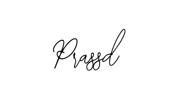 Design your own signature with our free online signature maker. With this signature software, you can create a handwritten (Bearetta-2O07w) signature for name Prassd. Prassd signature style 12 images and pictures png