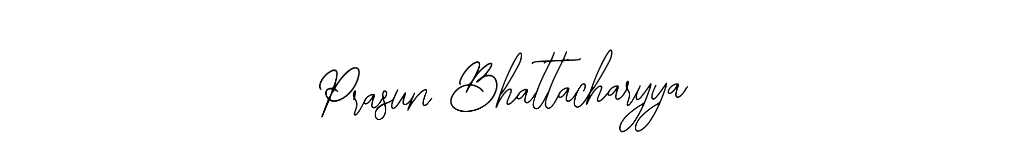How to Draw Prasun Bhattacharyya signature style? Bearetta-2O07w is a latest design signature styles for name Prasun Bhattacharyya. Prasun Bhattacharyya signature style 12 images and pictures png