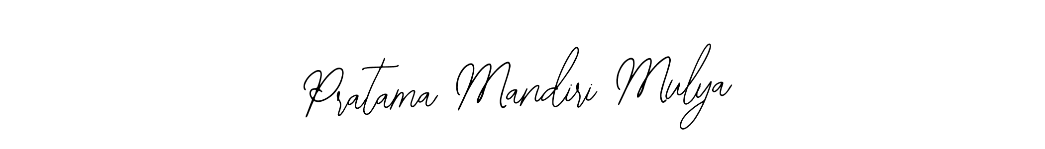 This is the best signature style for the Pratama Mandiri Mulya name. Also you like these signature font (Bearetta-2O07w). Mix name signature. Pratama Mandiri Mulya signature style 12 images and pictures png