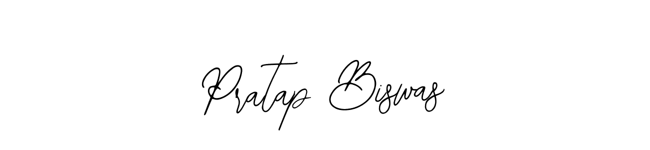 Use a signature maker to create a handwritten signature online. With this signature software, you can design (Bearetta-2O07w) your own signature for name Pratap Biswas. Pratap Biswas signature style 12 images and pictures png