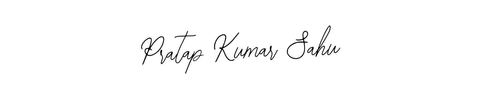 You should practise on your own different ways (Bearetta-2O07w) to write your name (Pratap Kumar Sahu) in signature. don't let someone else do it for you. Pratap Kumar Sahu signature style 12 images and pictures png