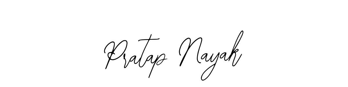 How to make Pratap Nayak name signature. Use Bearetta-2O07w style for creating short signs online. This is the latest handwritten sign. Pratap Nayak signature style 12 images and pictures png