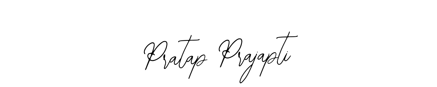 Also You can easily find your signature by using the search form. We will create Pratap Prajapti name handwritten signature images for you free of cost using Bearetta-2O07w sign style. Pratap Prajapti signature style 12 images and pictures png