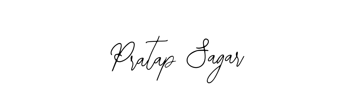 Use a signature maker to create a handwritten signature online. With this signature software, you can design (Bearetta-2O07w) your own signature for name Pratap Sagar. Pratap Sagar signature style 12 images and pictures png