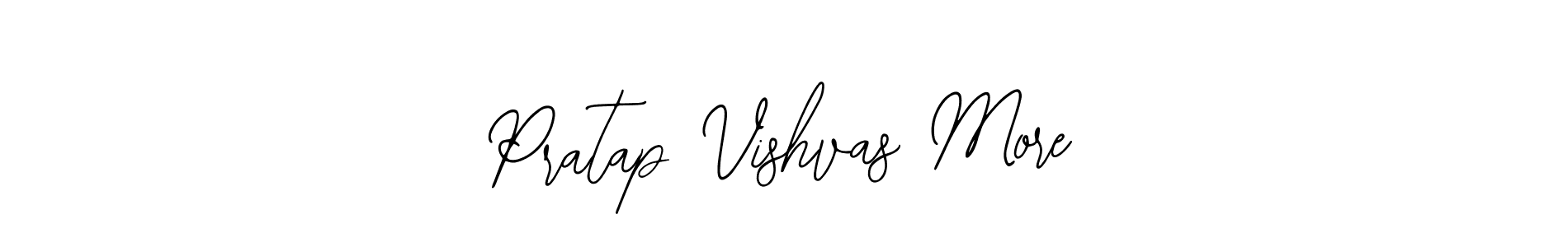 Use a signature maker to create a handwritten signature online. With this signature software, you can design (Bearetta-2O07w) your own signature for name Pratap Vishvas More. Pratap Vishvas More signature style 12 images and pictures png
