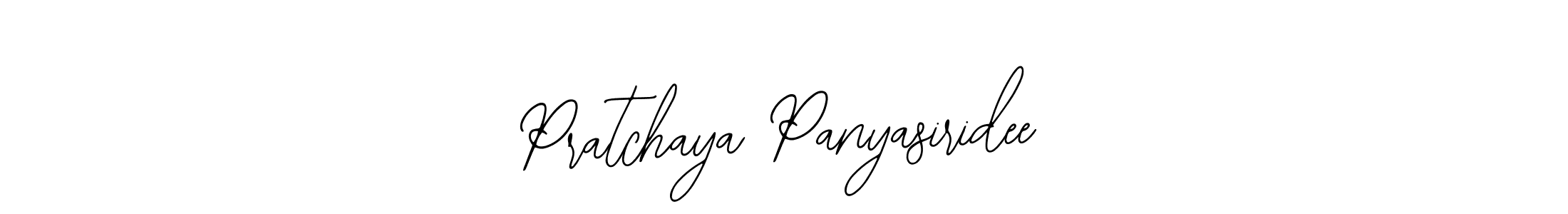 Design your own signature with our free online signature maker. With this signature software, you can create a handwritten (Bearetta-2O07w) signature for name Pratchaya Panyasiridee. Pratchaya Panyasiridee signature style 12 images and pictures png