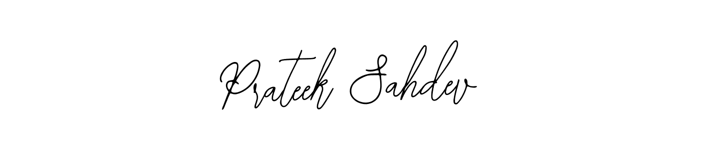 if you are searching for the best signature style for your name Prateek Sahdev. so please give up your signature search. here we have designed multiple signature styles  using Bearetta-2O07w. Prateek Sahdev signature style 12 images and pictures png