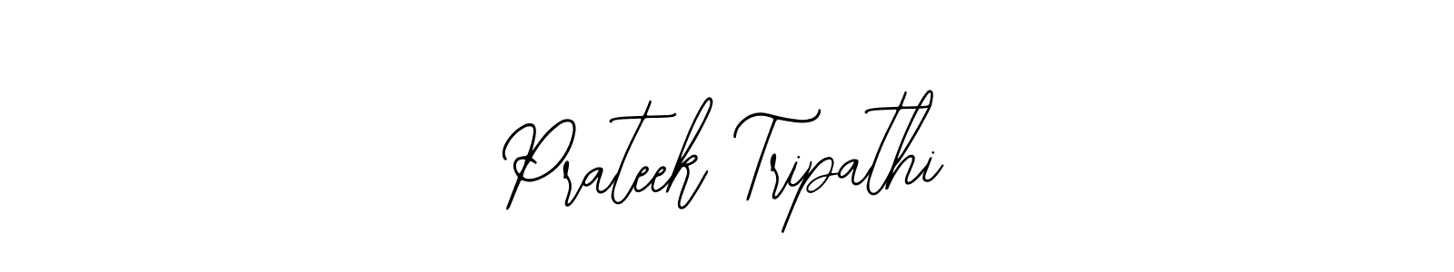 Prateek Tripathi stylish signature style. Best Handwritten Sign (Bearetta-2O07w) for my name. Handwritten Signature Collection Ideas for my name Prateek Tripathi. Prateek Tripathi signature style 12 images and pictures png