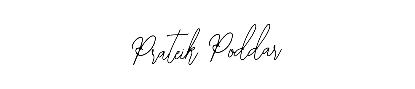 Make a beautiful signature design for name Prateik Poddar. With this signature (Bearetta-2O07w) style, you can create a handwritten signature for free. Prateik Poddar signature style 12 images and pictures png