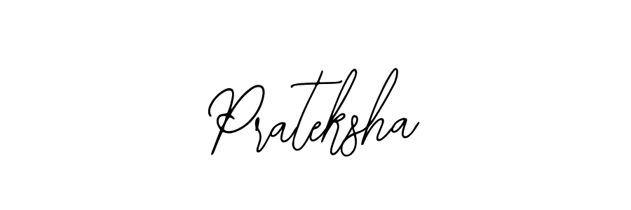 The best way (Bearetta-2O07w) to make a short signature is to pick only two or three words in your name. The name Prateksha include a total of six letters. For converting this name. Prateksha signature style 12 images and pictures png