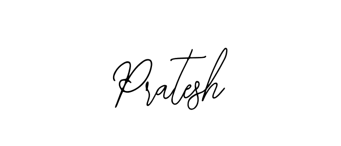 Use a signature maker to create a handwritten signature online. With this signature software, you can design (Bearetta-2O07w) your own signature for name Pratesh. Pratesh signature style 12 images and pictures png