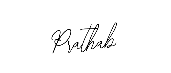 Make a beautiful signature design for name Prathab. With this signature (Bearetta-2O07w) style, you can create a handwritten signature for free. Prathab signature style 12 images and pictures png