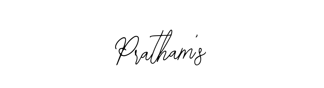 How to make Pratham’s signature? Bearetta-2O07w is a professional autograph style. Create handwritten signature for Pratham’s name. Pratham’s signature style 12 images and pictures png