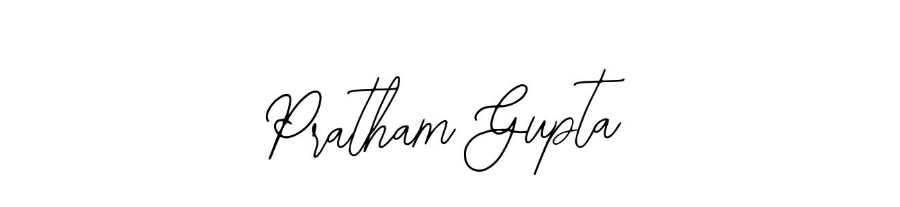 It looks lik you need a new signature style for name Pratham Gupta. Design unique handwritten (Bearetta-2O07w) signature with our free signature maker in just a few clicks. Pratham Gupta signature style 12 images and pictures png