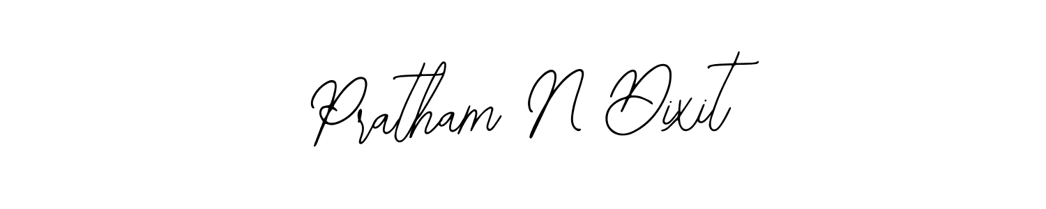 Bearetta-2O07w is a professional signature style that is perfect for those who want to add a touch of class to their signature. It is also a great choice for those who want to make their signature more unique. Get Pratham N Dixit name to fancy signature for free. Pratham N Dixit signature style 12 images and pictures png