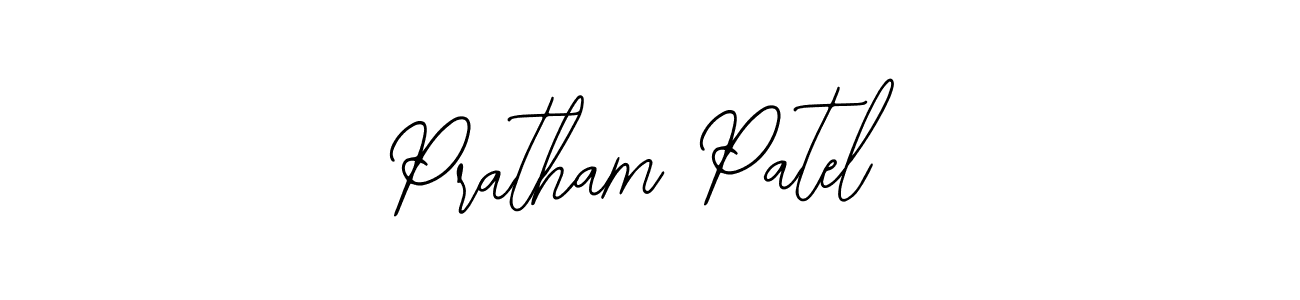 This is the best signature style for the Pratham Patel name. Also you like these signature font (Bearetta-2O07w). Mix name signature. Pratham Patel signature style 12 images and pictures png