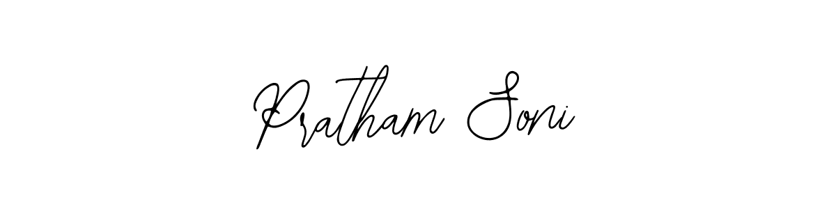 This is the best signature style for the Pratham Soni name. Also you like these signature font (Bearetta-2O07w). Mix name signature. Pratham Soni signature style 12 images and pictures png