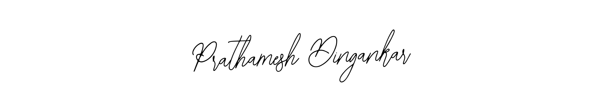 Make a beautiful signature design for name Prathamesh Dingankar. With this signature (Bearetta-2O07w) style, you can create a handwritten signature for free. Prathamesh Dingankar signature style 12 images and pictures png