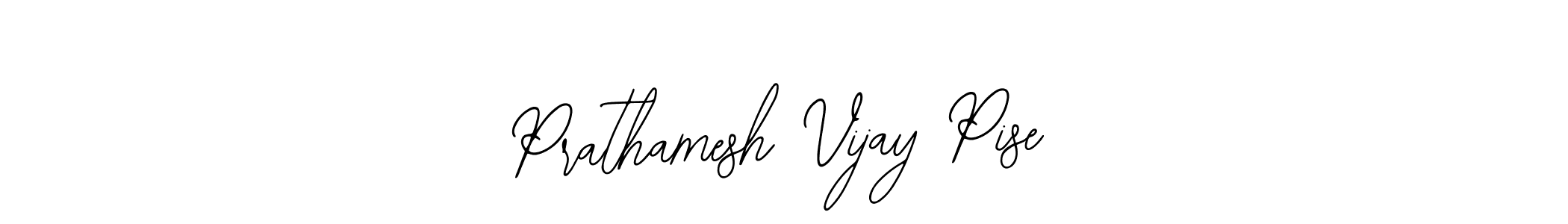 You can use this online signature creator to create a handwritten signature for the name Prathamesh Vijay Pise. This is the best online autograph maker. Prathamesh Vijay Pise signature style 12 images and pictures png