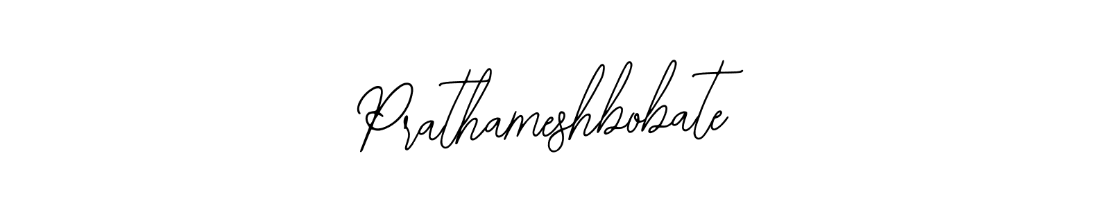 Design your own signature with our free online signature maker. With this signature software, you can create a handwritten (Bearetta-2O07w) signature for name Prathameshbobate. Prathameshbobate signature style 12 images and pictures png