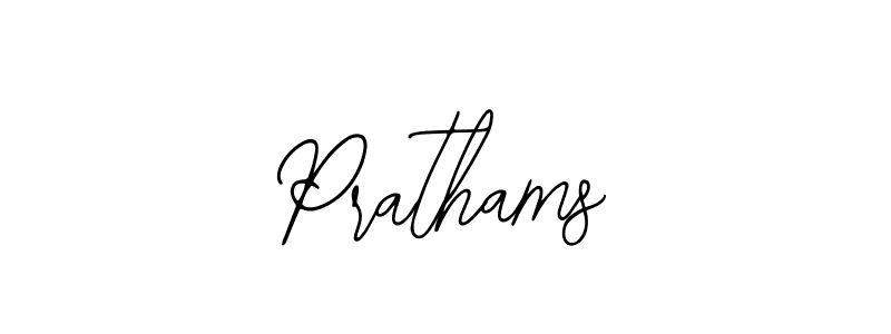 How to make Prathams signature? Bearetta-2O07w is a professional autograph style. Create handwritten signature for Prathams name. Prathams signature style 12 images and pictures png