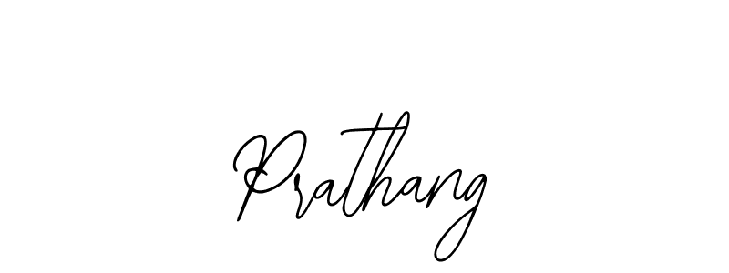 How to make Prathang name signature. Use Bearetta-2O07w style for creating short signs online. This is the latest handwritten sign. Prathang signature style 12 images and pictures png