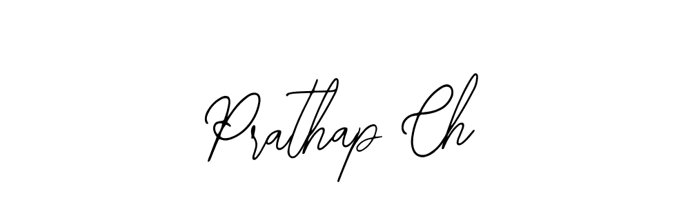 The best way (Bearetta-2O07w) to make a short signature is to pick only two or three words in your name. The name Prathap Ch include a total of six letters. For converting this name. Prathap Ch signature style 12 images and pictures png