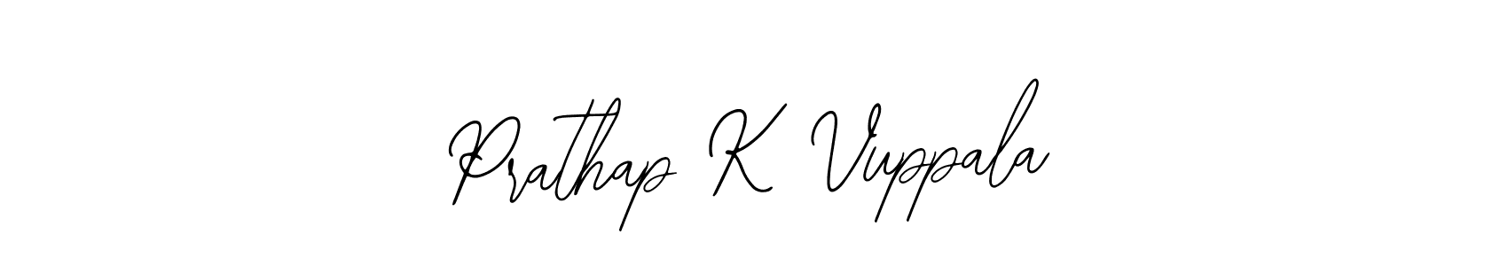 Prathap K Vuppala stylish signature style. Best Handwritten Sign (Bearetta-2O07w) for my name. Handwritten Signature Collection Ideas for my name Prathap K Vuppala. Prathap K Vuppala signature style 12 images and pictures png