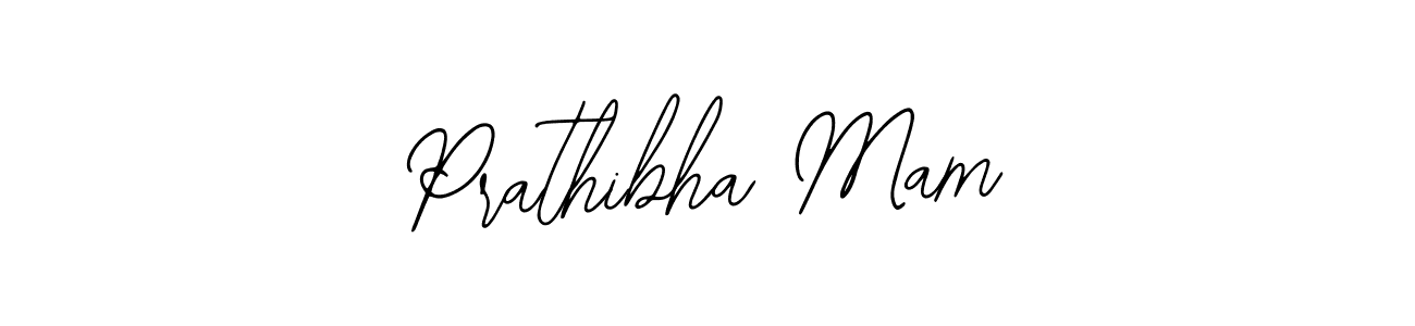 You should practise on your own different ways (Bearetta-2O07w) to write your name (Prathibha Mam) in signature. don't let someone else do it for you. Prathibha Mam signature style 12 images and pictures png