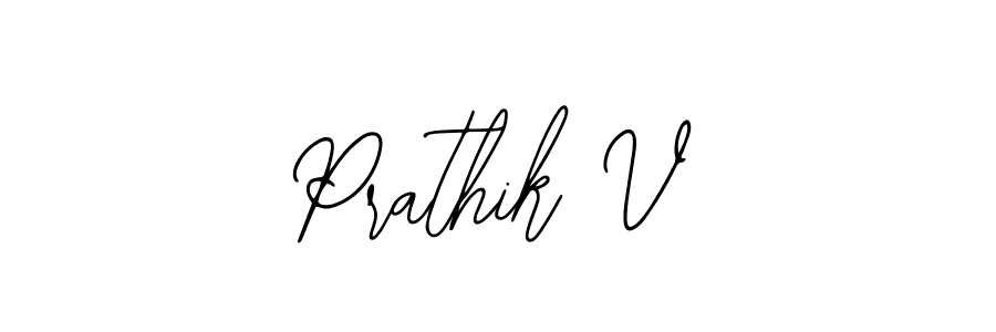 Make a beautiful signature design for name Prathik V. Use this online signature maker to create a handwritten signature for free. Prathik V signature style 12 images and pictures png