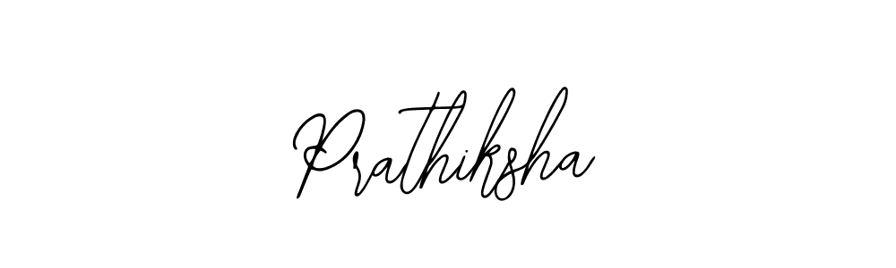 You should practise on your own different ways (Bearetta-2O07w) to write your name (Prathiksha) in signature. don't let someone else do it for you. Prathiksha signature style 12 images and pictures png