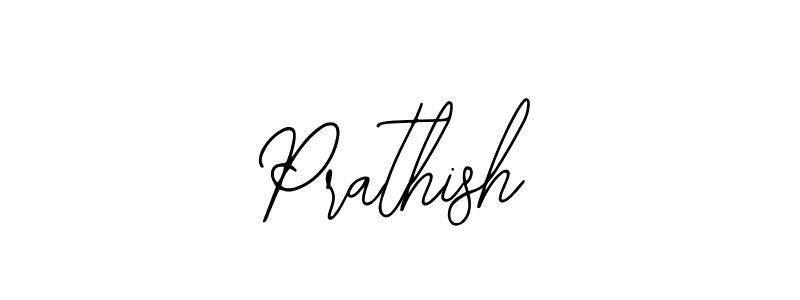 Use a signature maker to create a handwritten signature online. With this signature software, you can design (Bearetta-2O07w) your own signature for name Prathish. Prathish signature style 12 images and pictures png