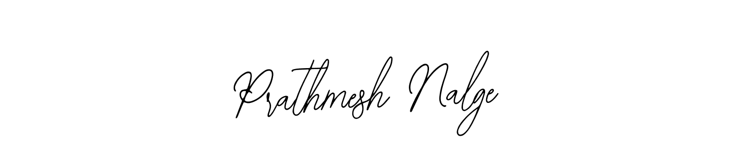 Use a signature maker to create a handwritten signature online. With this signature software, you can design (Bearetta-2O07w) your own signature for name Prathmesh Nalge. Prathmesh Nalge signature style 12 images and pictures png