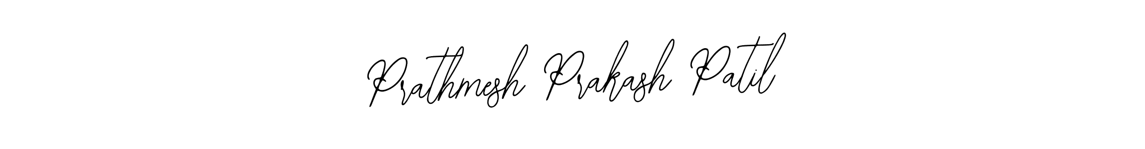 Use a signature maker to create a handwritten signature online. With this signature software, you can design (Bearetta-2O07w) your own signature for name Prathmesh Prakash Patil. Prathmesh Prakash Patil signature style 12 images and pictures png